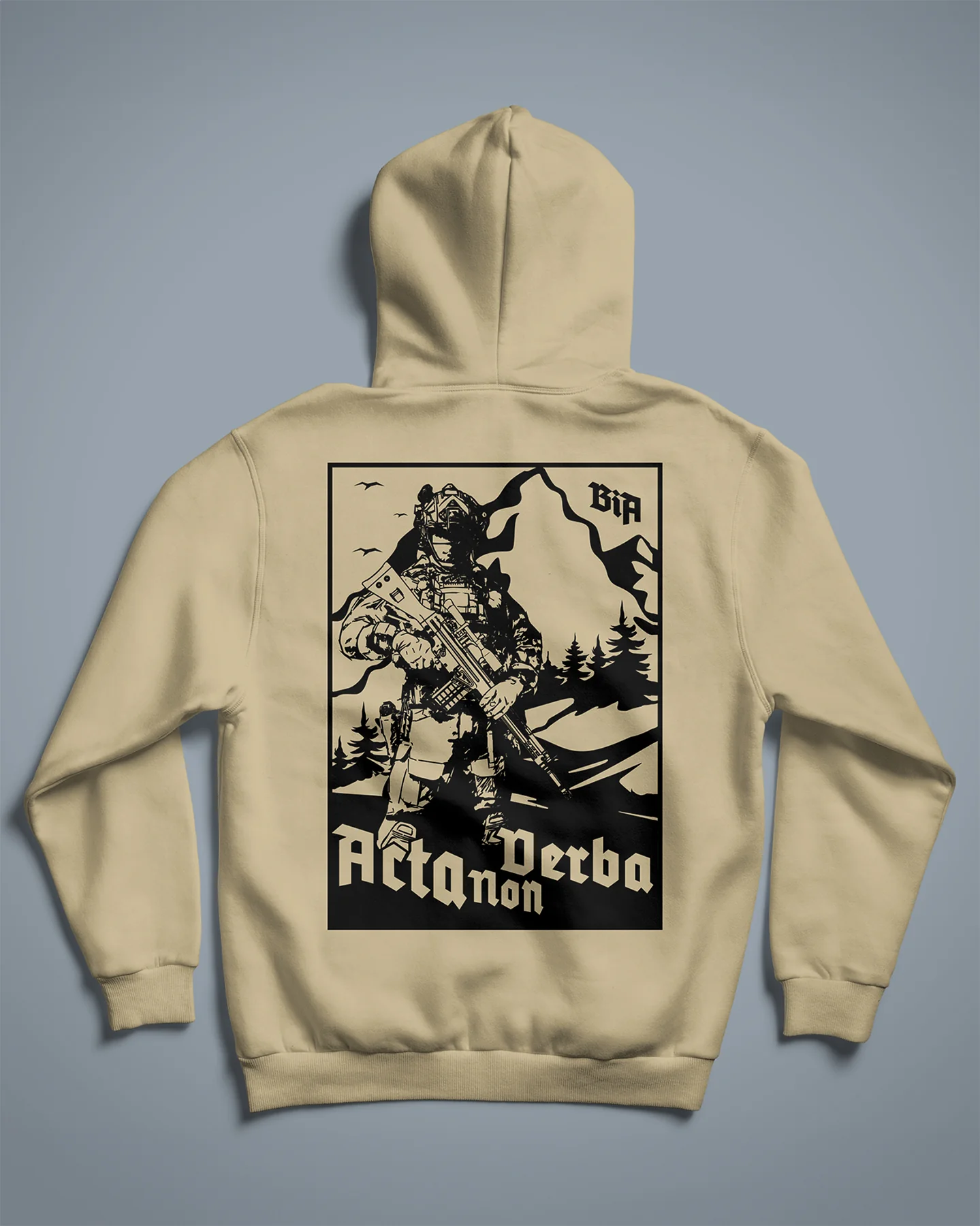 Acta Non Verba Hoodie - Image 3
