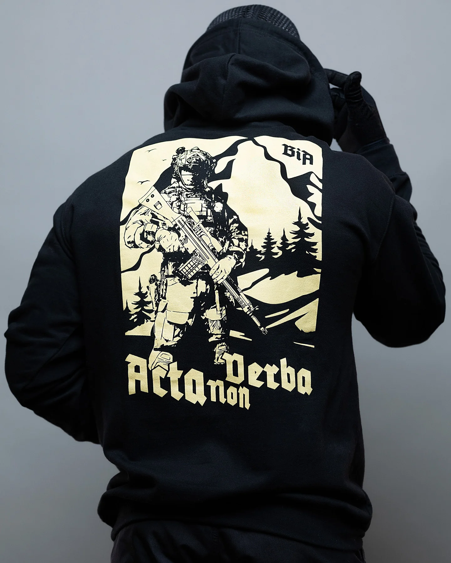 Acta Non Verba Hoodie - Image 5