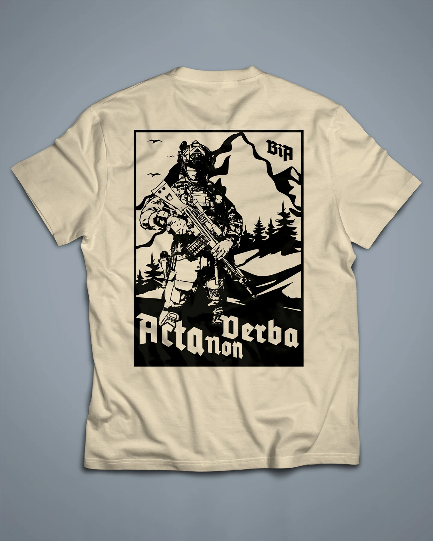 Acta Non Verba T-Shirt - Image 4