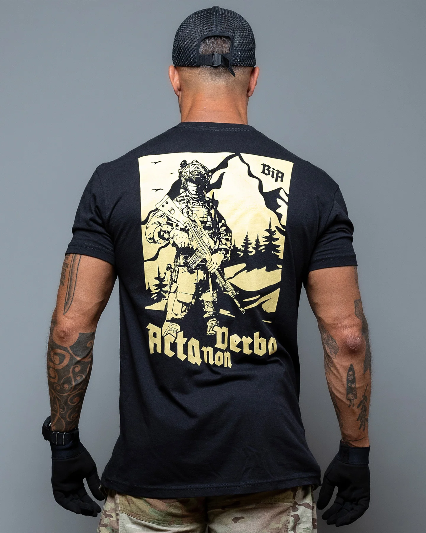 Acta Non Verba T-Shirt - Image 6