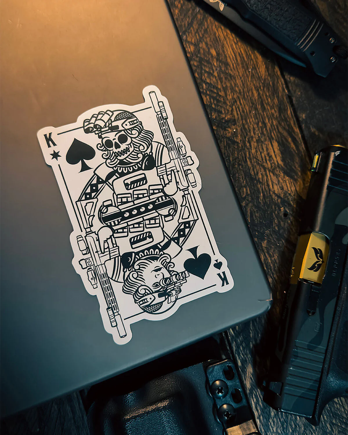 King of Spades Sticker - Image 3