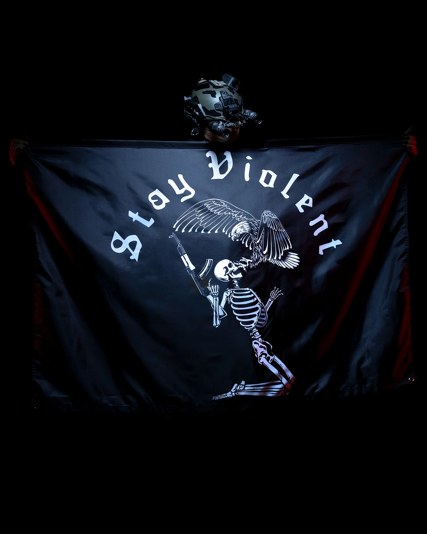 Stay Violent Flag - Image 3