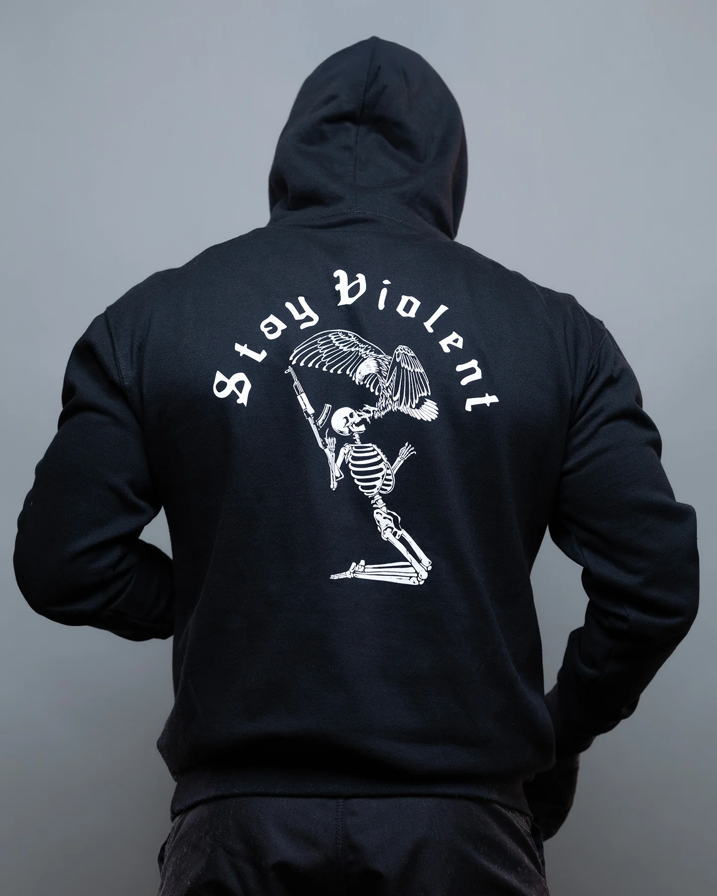 Stay Violent Hoodie - Image 14