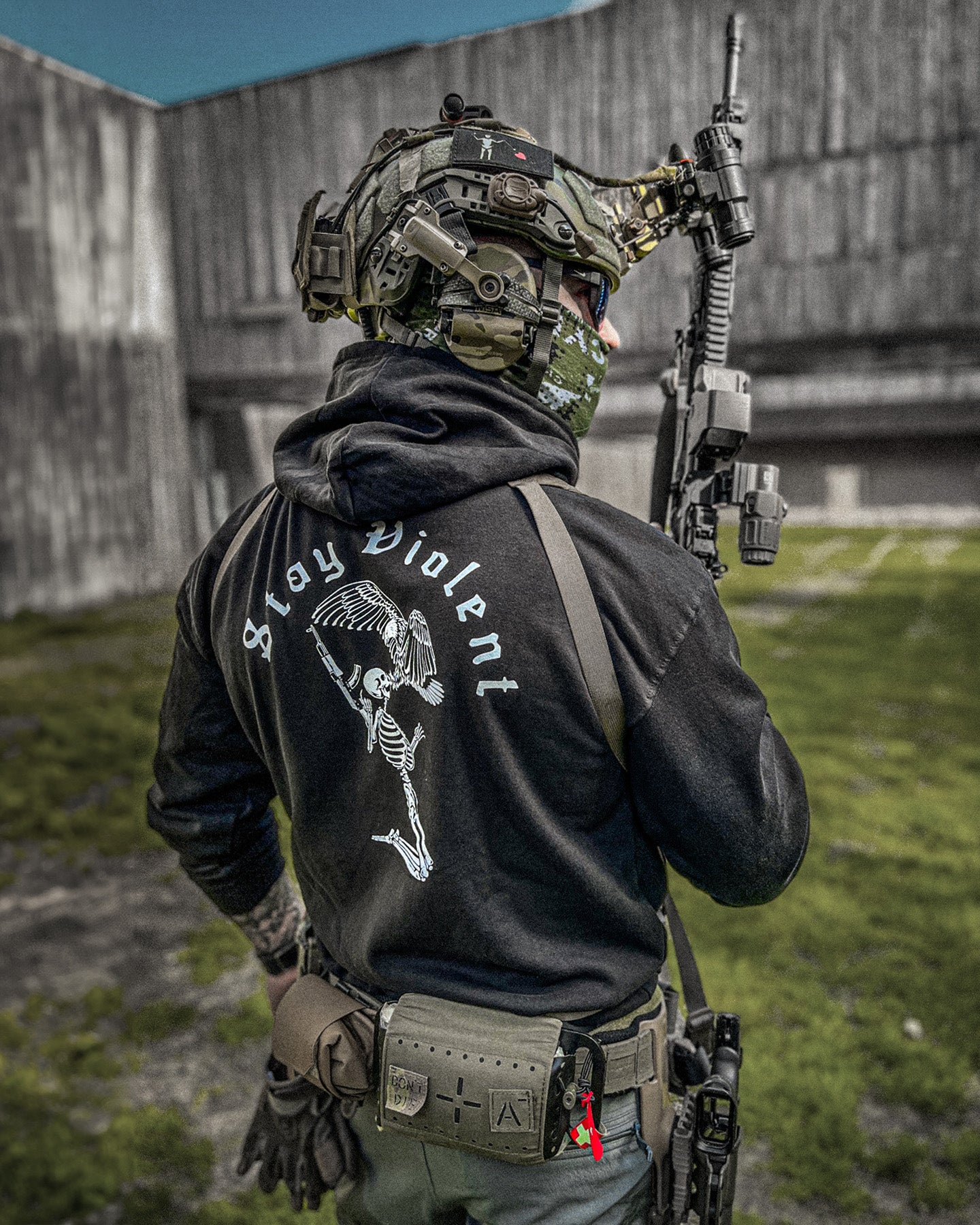 Stay Violent Hoodie - Image 21