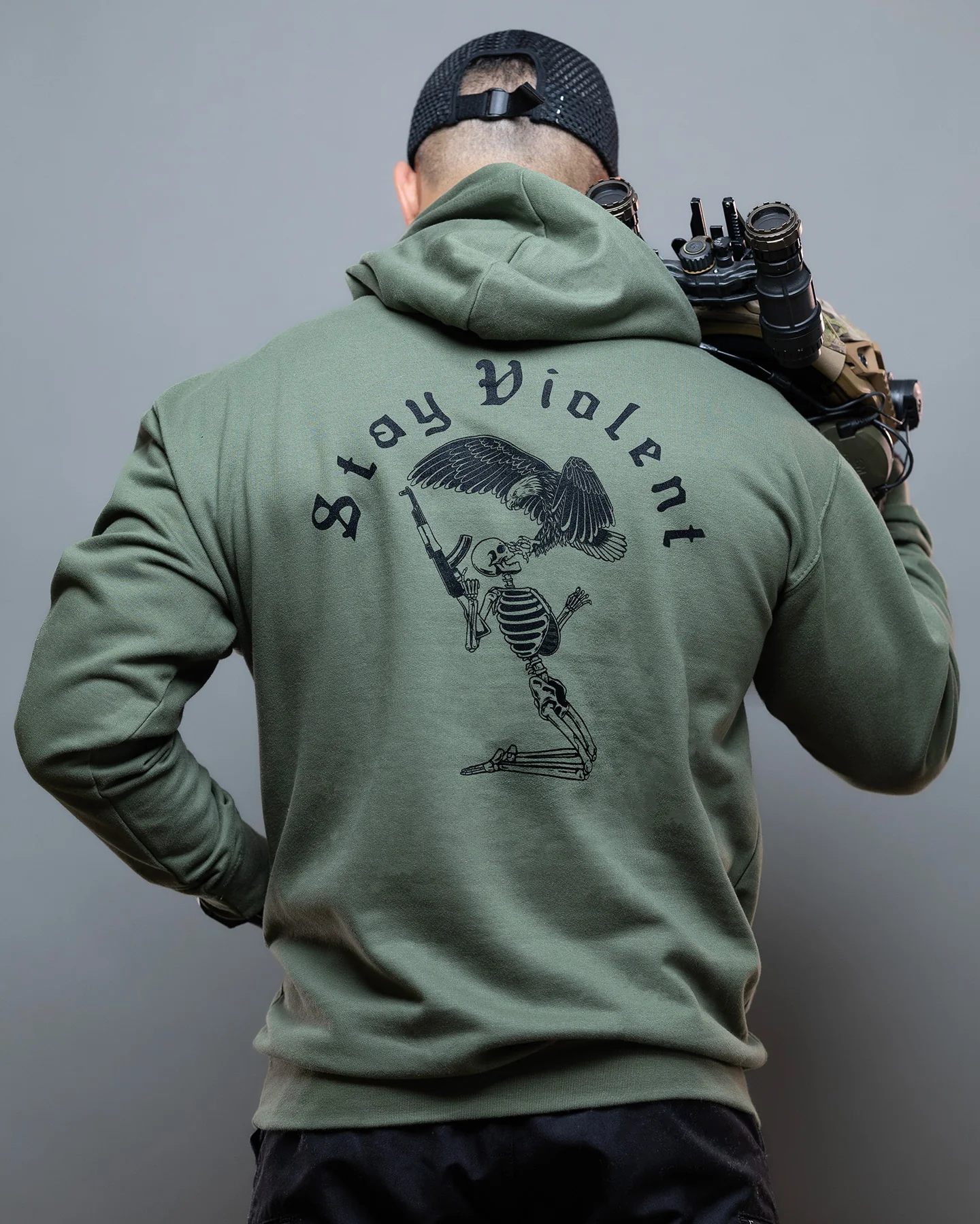 Stay Violent Hoodie - Image 23