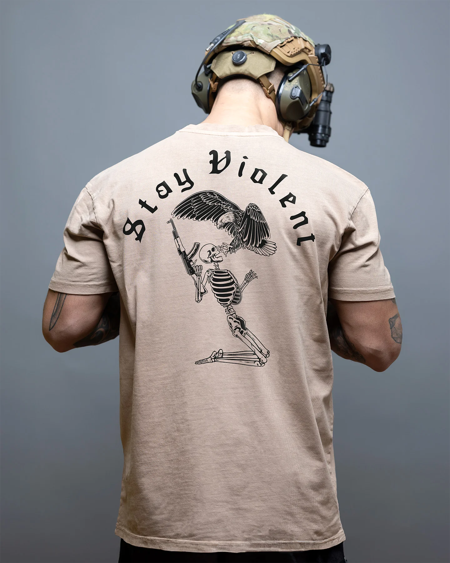 Stay Violent Oversized Shirt - Image 4
