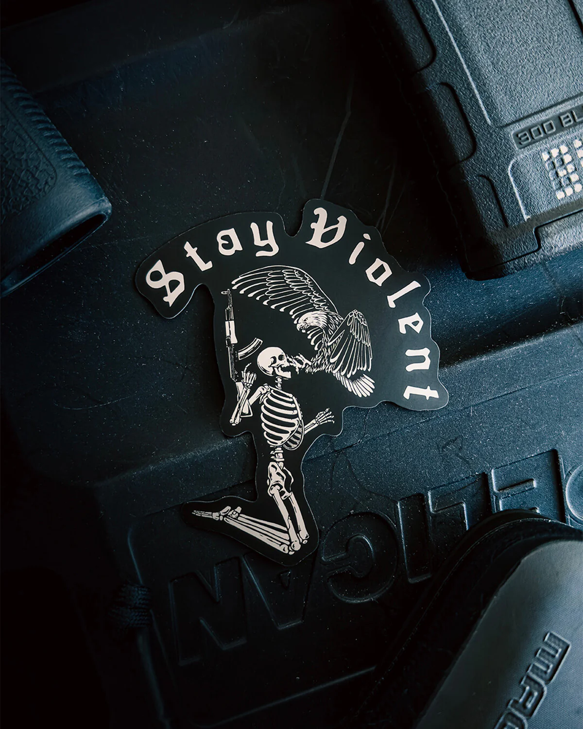 Stay Violent Sticker - Image 3